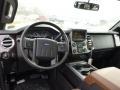 Platinum Pecan Leather Dashboard Photo for 2014 Ford F250 Super Duty #90310113