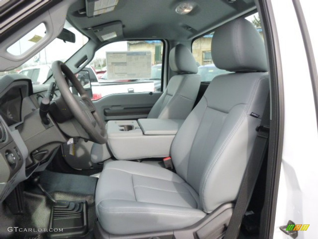 2014 Ford F250 Super Duty XL Regular Cab Interior Color Photos