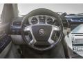 2010 Cadillac Escalade Cocoa/Light Linen Interior Steering Wheel Photo