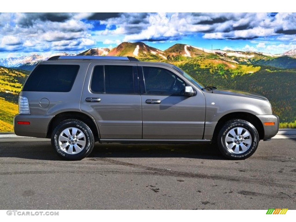 2006 Mountaineer Premier AWD - Mineral Grey Metallic / Charcoal Black photo #2