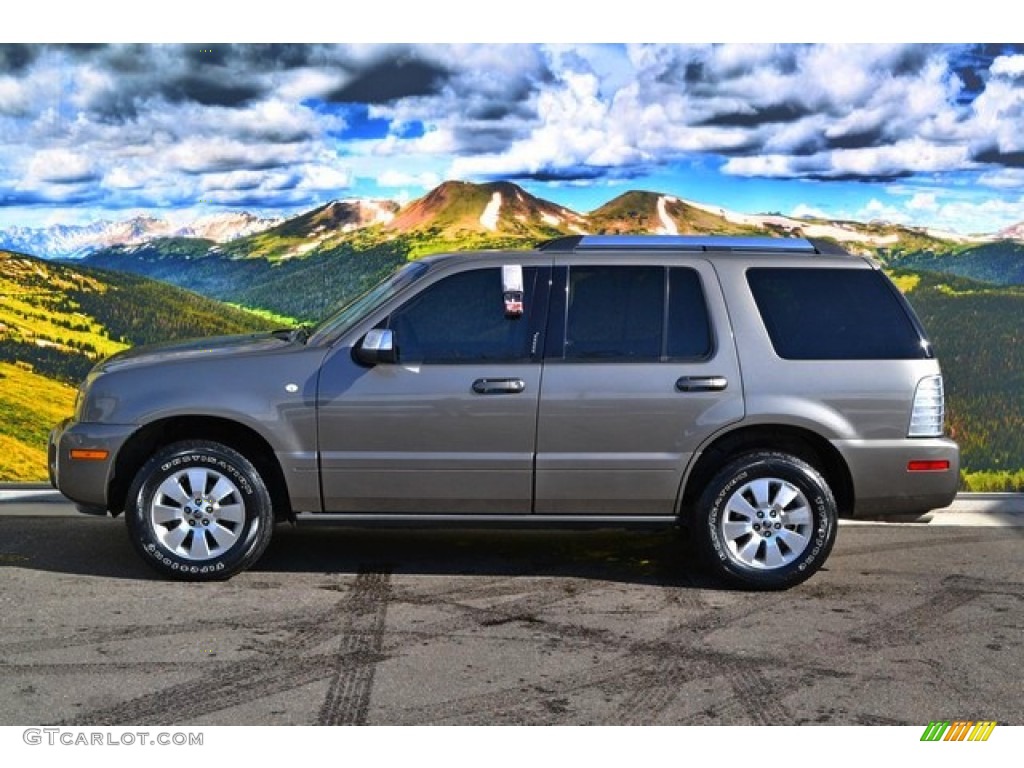 2006 Mountaineer Premier AWD - Mineral Grey Metallic / Charcoal Black photo #6