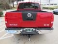 2006 Red Alert Nissan Titan SE Crew Cab  photo #9