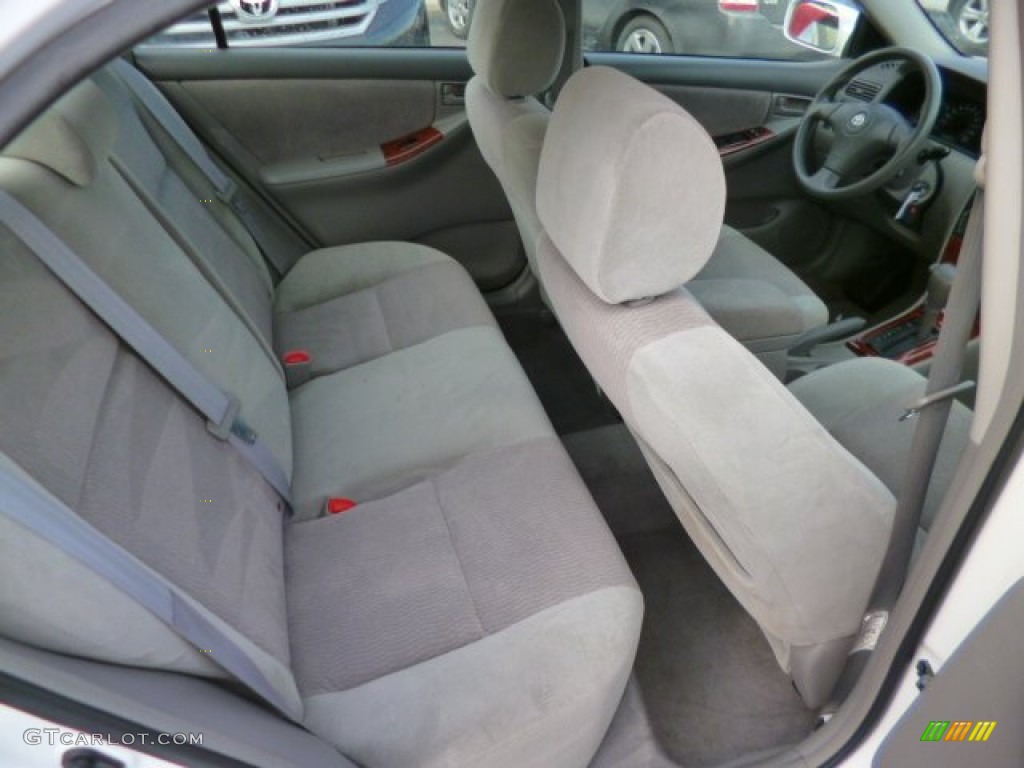 Gray Interior 2007 Toyota Corolla LE Photo #90313218