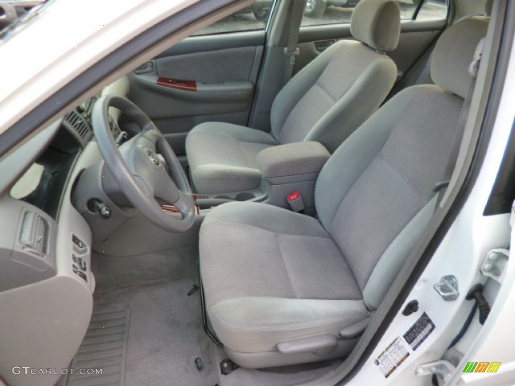 Gray Interior 2007 Toyota Corolla LE Photo #90313281