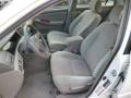 2007 Toyota Corolla Gray Interior Front Seat Photo