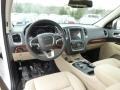 Black/Light Frost Beige Prime Interior Photo for 2014 Dodge Durango #90313656