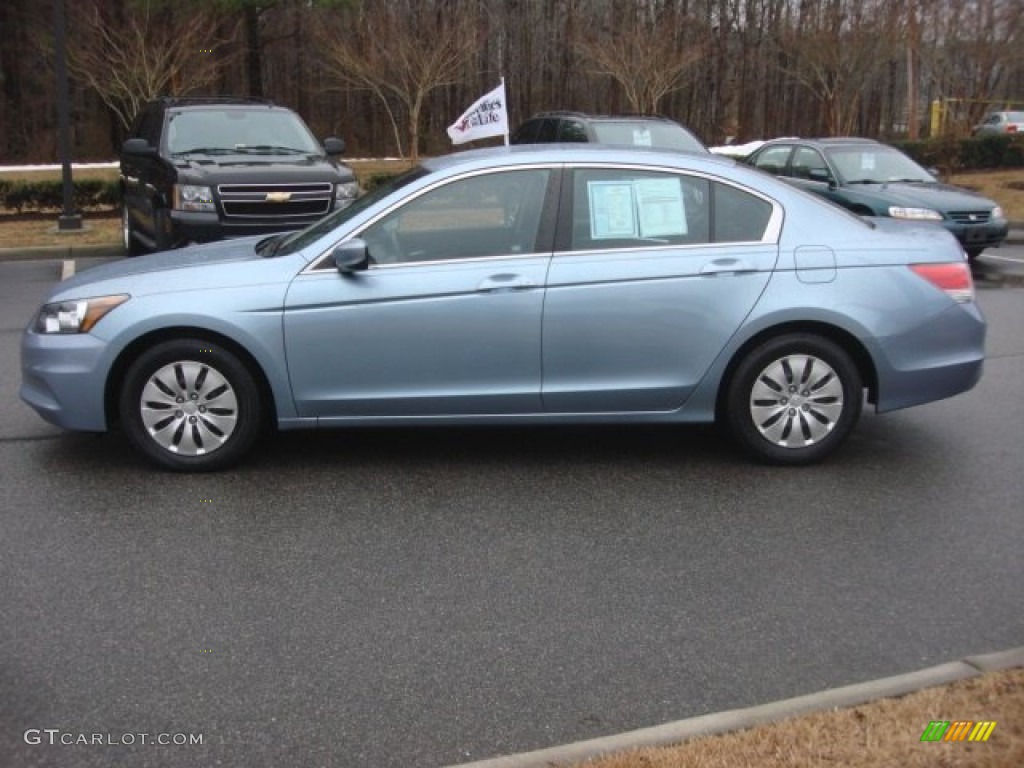 2011 Accord LX Sedan - Celestial Blue Metallic / Black photo #3