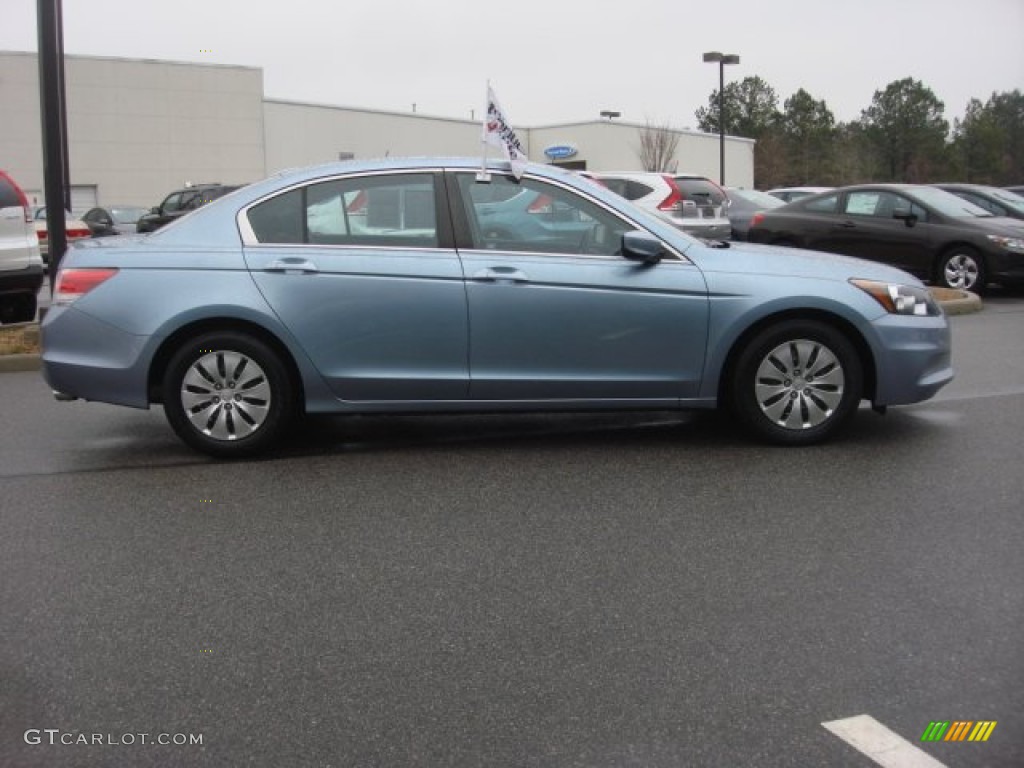 2011 Accord LX Sedan - Celestial Blue Metallic / Black photo #7