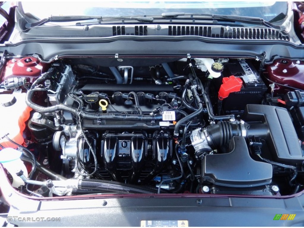 2013 Ford Fusion SE 2.5 Liter DOHC 16-Valve iVCT Duratec 4 Cylinder Engine Photo #90315071