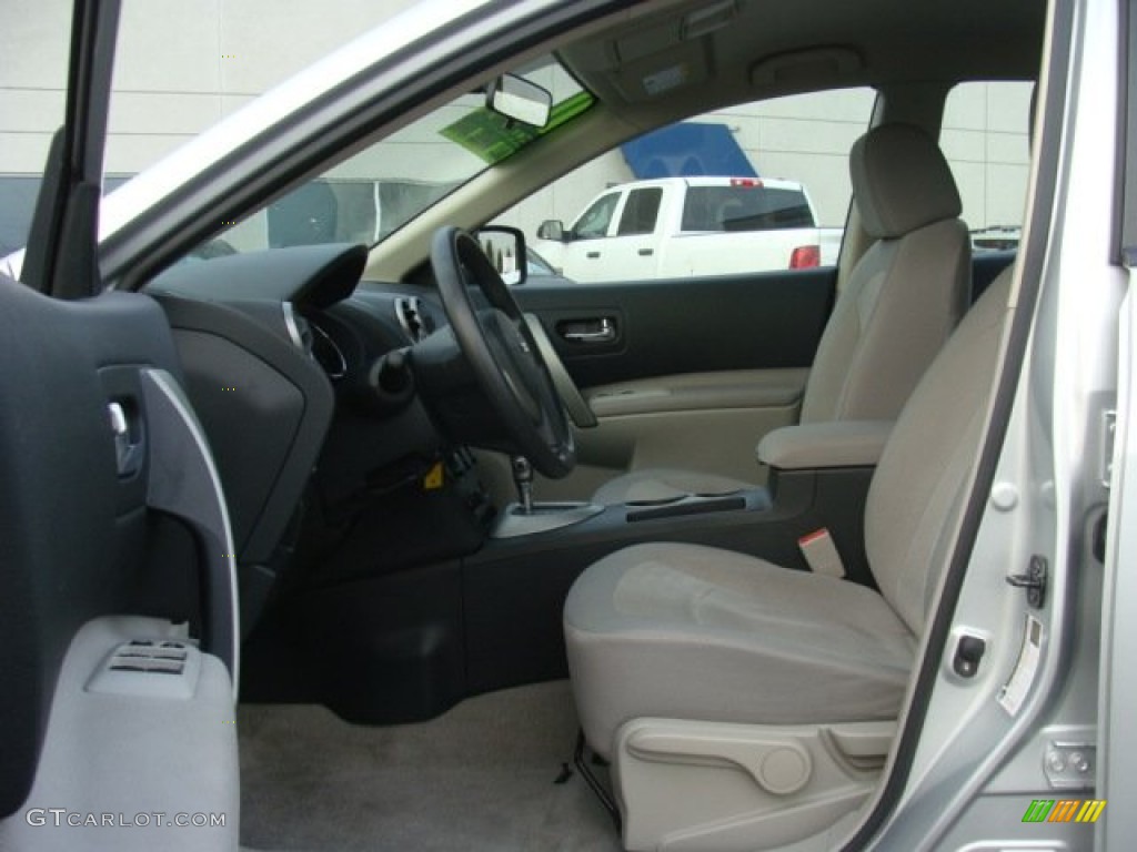 2011 Rogue S AWD - Silver Ice Metallic / Gray photo #14