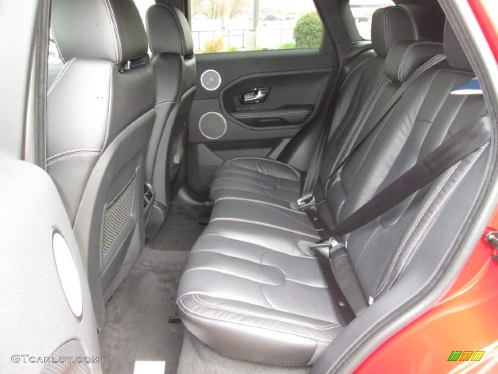 Dynamic Ebony/Cirrus Stitch Interior 2014 Land Rover Range Rover Evoque Dynamic Photo #90315860