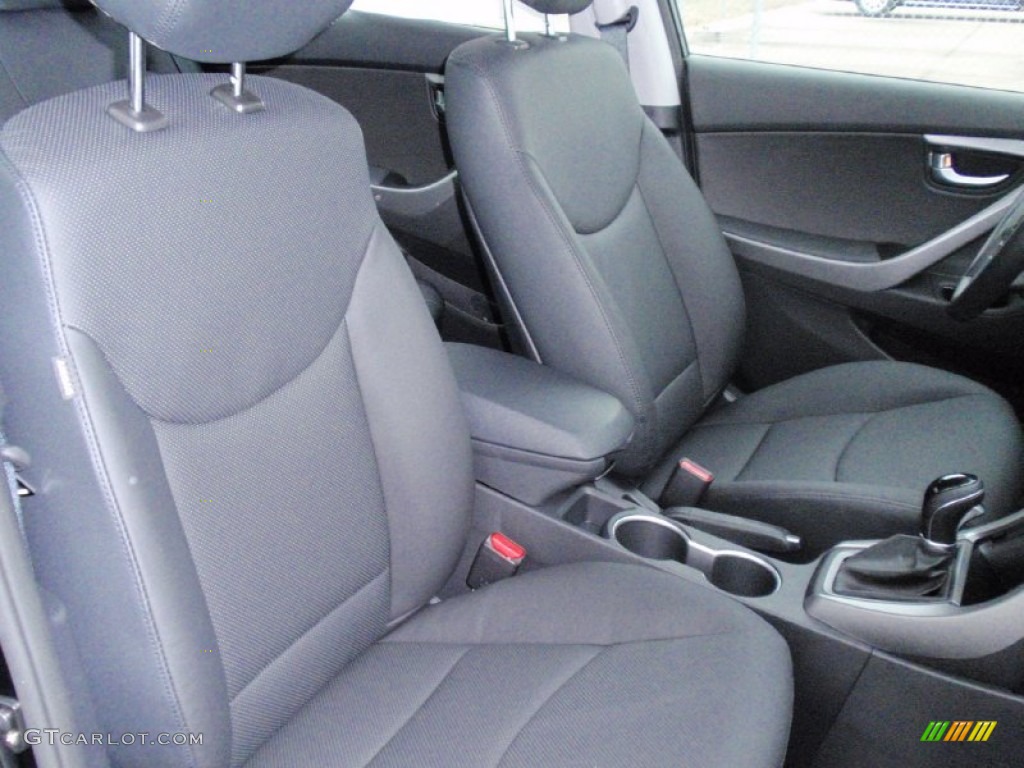 2014 Elantra Limited Sedan - Black / Black photo #19