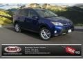 2014 Blue Crush Metallic Toyota RAV4 Limited AWD  photo #1