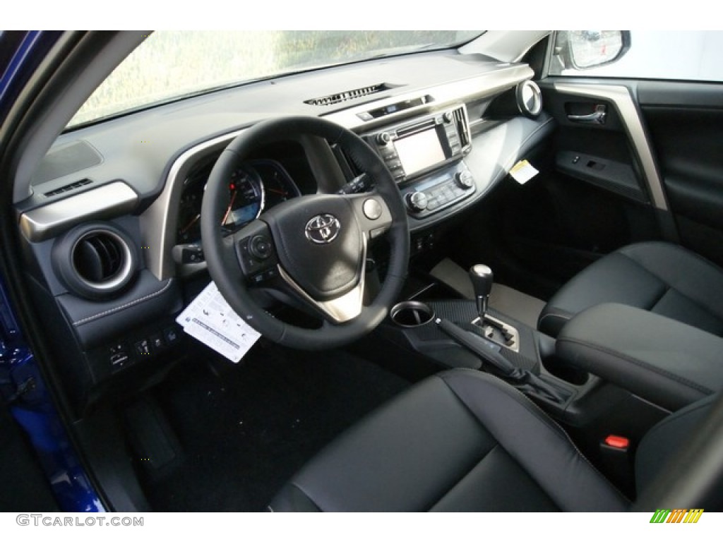 2014 RAV4 Limited AWD - Blue Crush Metallic / Black photo #5