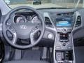 Black 2014 Hyundai Elantra Limited Sedan Dashboard