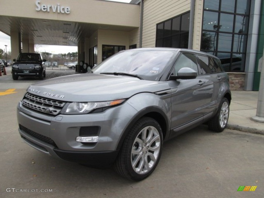 Orkney Grey Metallic 2014 Land Rover Range Rover Evoque Pure Plus Exterior Photo #90316416