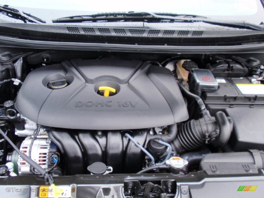 2014 Elantra Limited Sedan - Black / Black photo #16