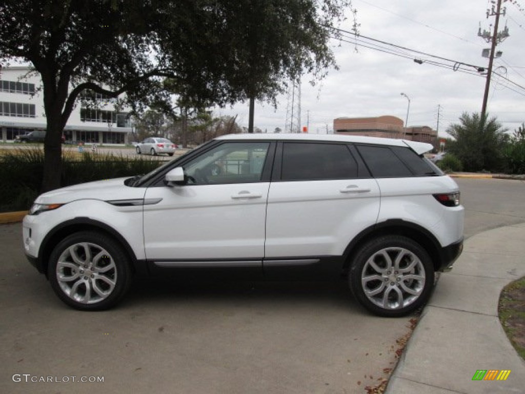 Fuji White 2014 Land Rover Range Rover Evoque Pure Plus Exterior Photo #90316974