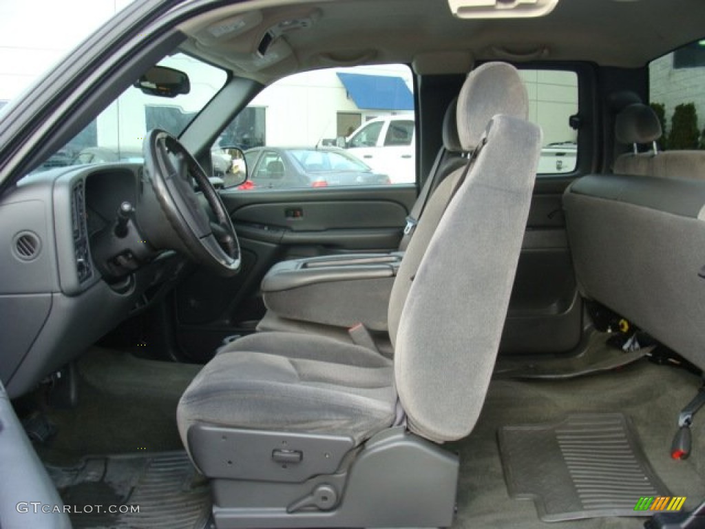 2006 Sierra 1500 Z71 Extended Cab 4x4 - Steel Gray Metallic / Dark Pewter photo #14