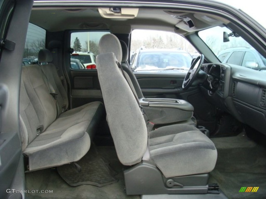 2006 Sierra 1500 Z71 Extended Cab 4x4 - Steel Gray Metallic / Dark Pewter photo #15