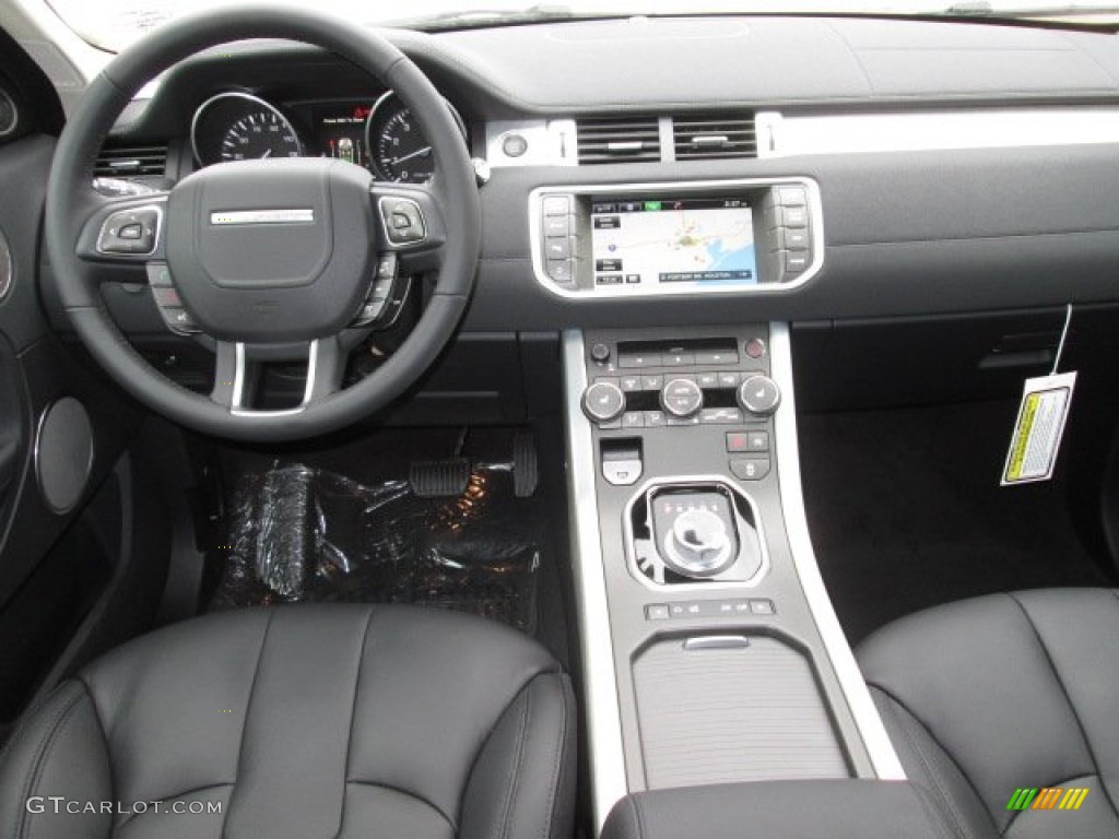 2014 Land Rover Range Rover Evoque Pure Plus Ebony Dashboard Photo #90317928