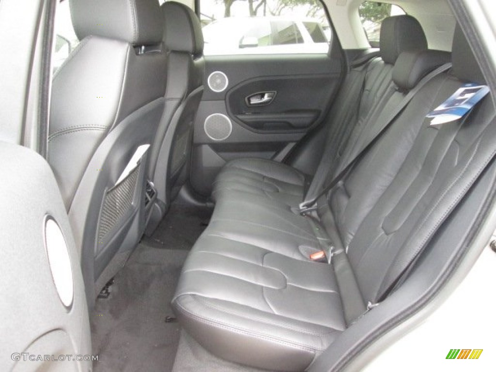 Ebony Interior 2014 Land Rover Range Rover Evoque Pure Plus Photo #90317946