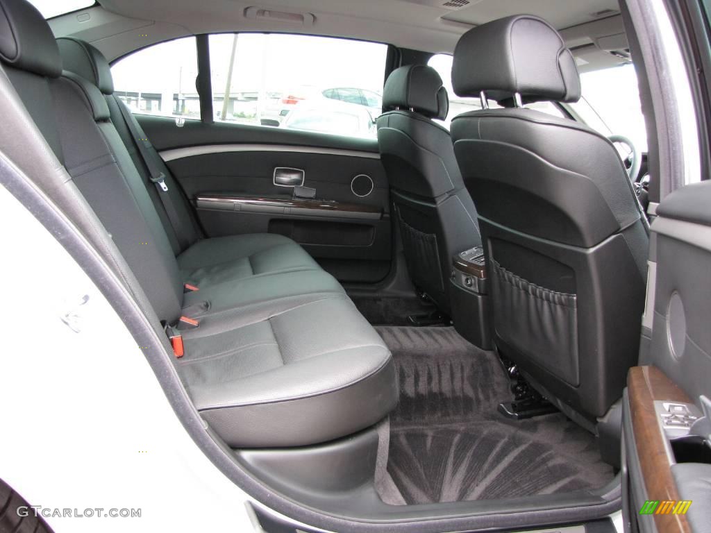 2008 7 Series 750Li Sedan - Titanium Silver Metallic / Black photo #19
