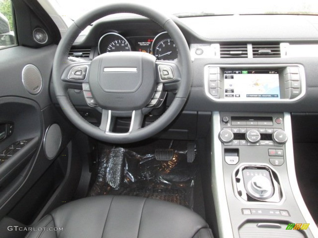 2014 Land Rover Range Rover Evoque Pure Plus Ebony Dashboard Photo #90318141