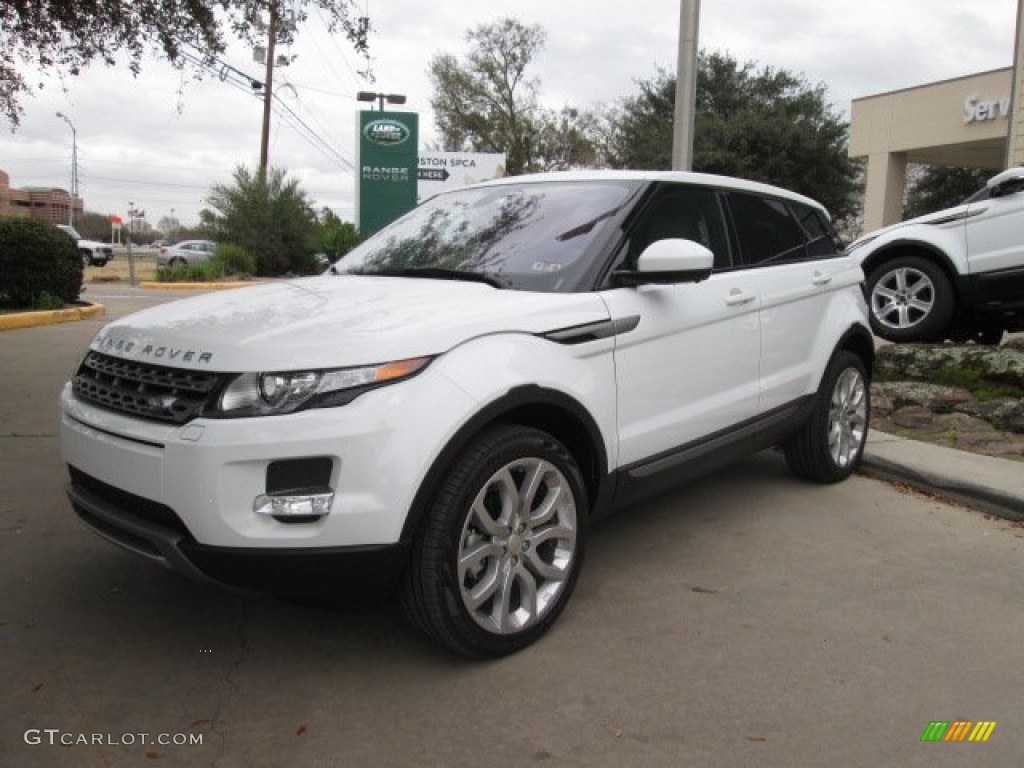 Fuji White 2014 Land Rover Range Rover Evoque Pure Exterior Photo #90318470