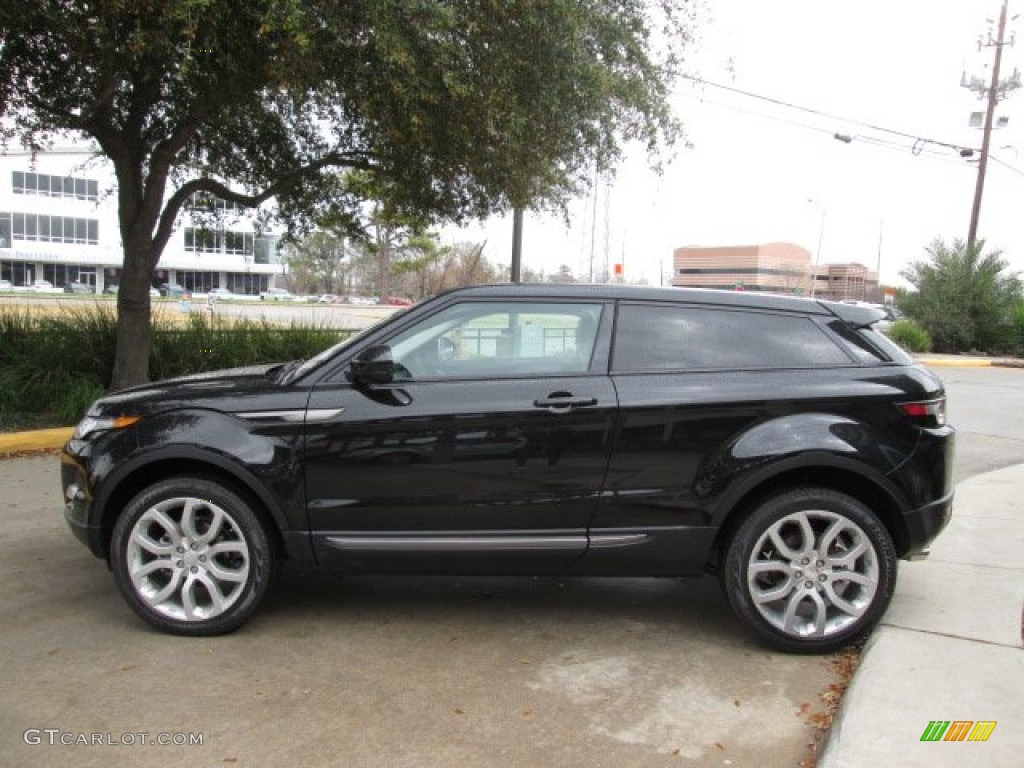 Santorini Black Metallic 2014 Land Rover Range Rover Evoque Coupe Pure Plus Exterior Photo #90318978