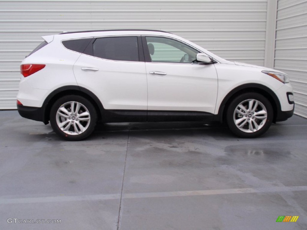 Frost White Pearl 2014 Hyundai Santa Fe Sport 2.0T FWD Exterior Photo #90319017