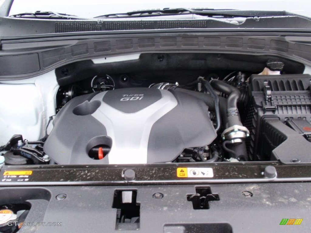 2014 Hyundai Santa Fe Sport 2.0T FWD Engine Photos