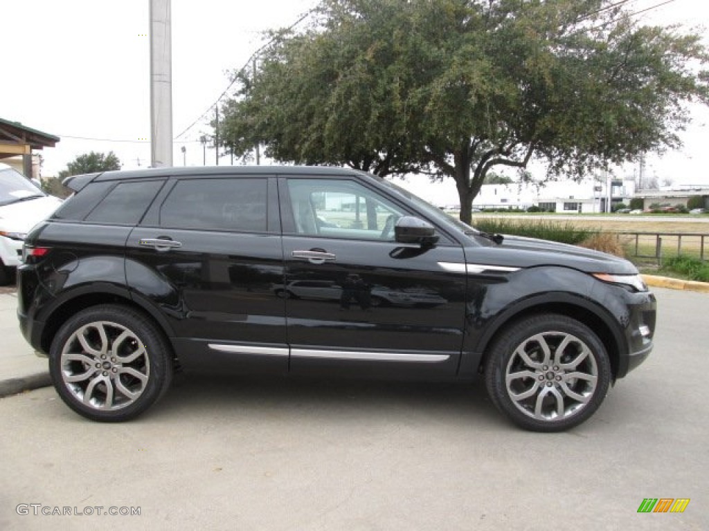 Santorini Black Metallic 2014 Land Rover Range Rover Evoque Prestige Exterior Photo #90319544