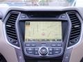 2014 Hyundai Santa Fe Sport Beige Interior Navigation Photo