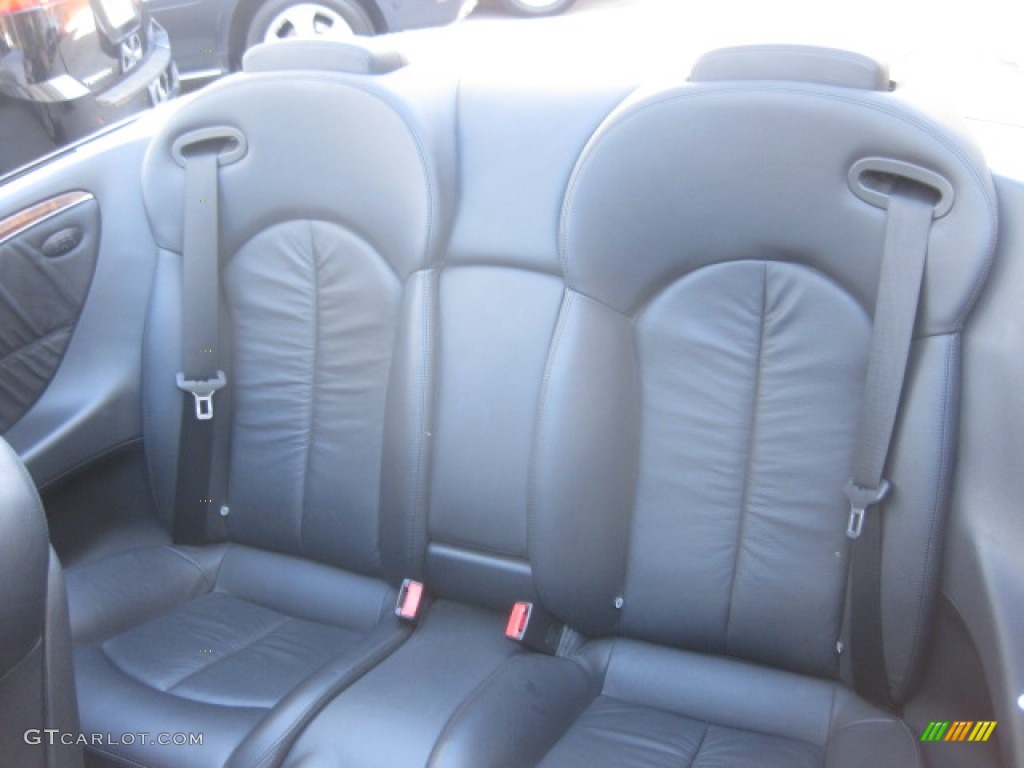 2006 CLK 350 Cabriolet - Iridium Silver Metallic / Black photo #18