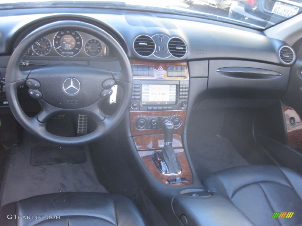 2006 CLK 350 Cabriolet - Iridium Silver Metallic / Black photo #19