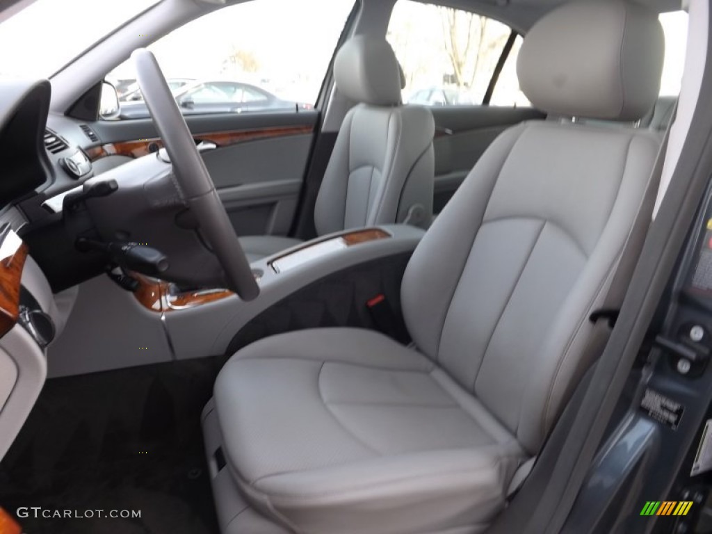 2008 E 320 BlueTEC Sedan - Flint Grey Metallic / Ash photo #11