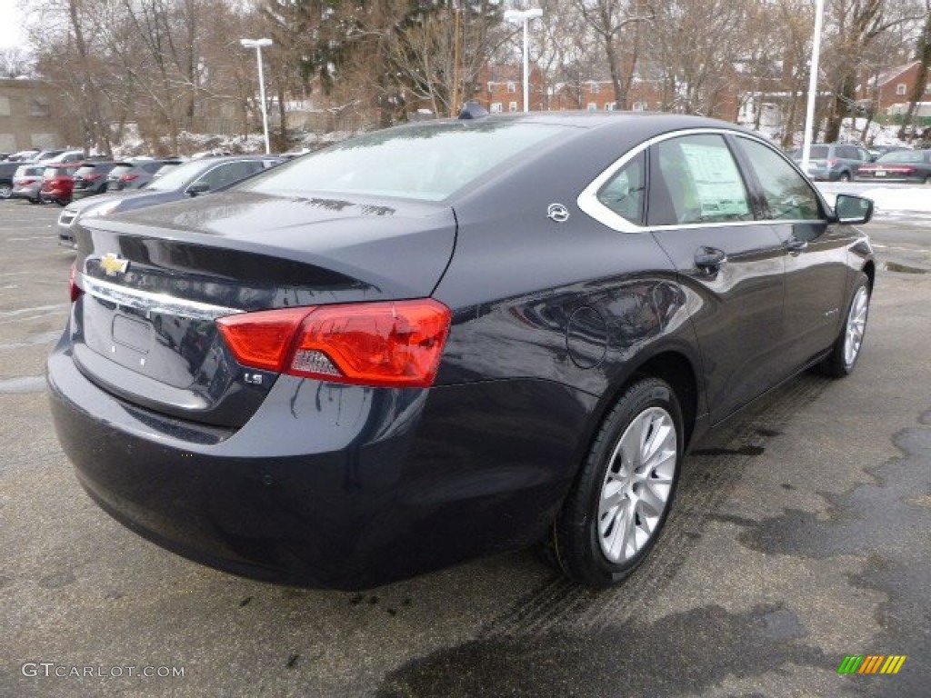 2014 Impala LS - Blue Ray Metallic / Jet Black/Dark Titanium photo #3