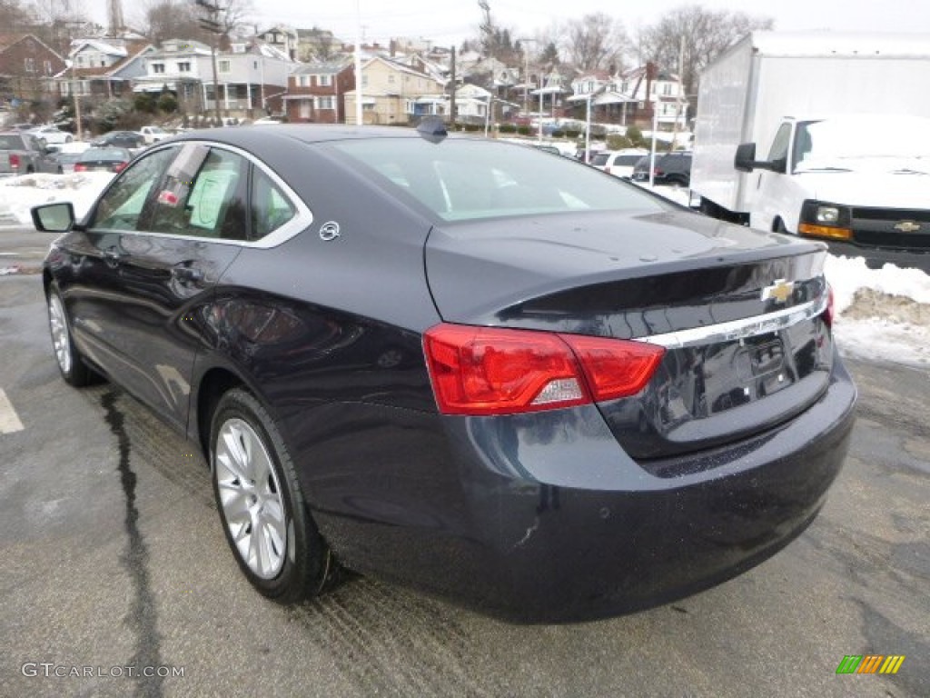 2014 Impala LS - Blue Ray Metallic / Jet Black/Dark Titanium photo #5
