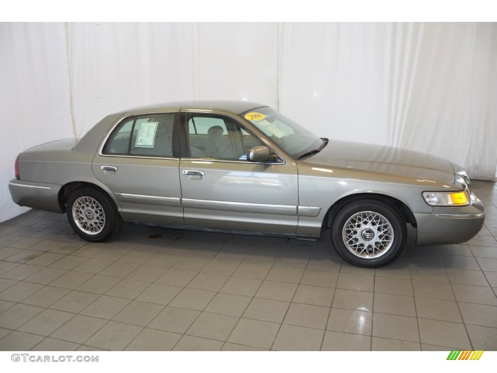 2000 Grand Marquis GS - Spruce Green Metallic / Light Graphite photo #5