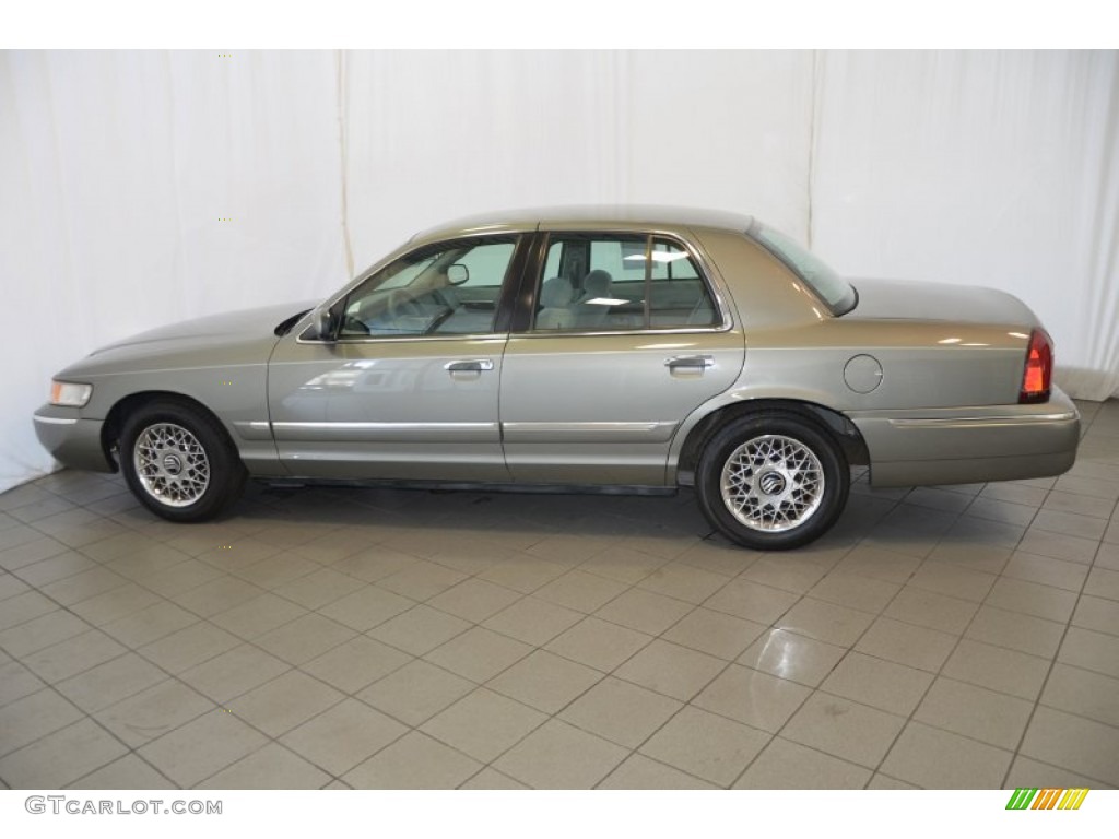 2000 Grand Marquis GS - Spruce Green Metallic / Light Graphite photo #10