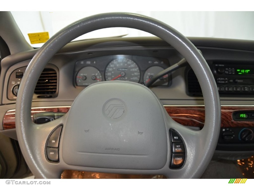 2000 Grand Marquis GS - Spruce Green Metallic / Light Graphite photo #17