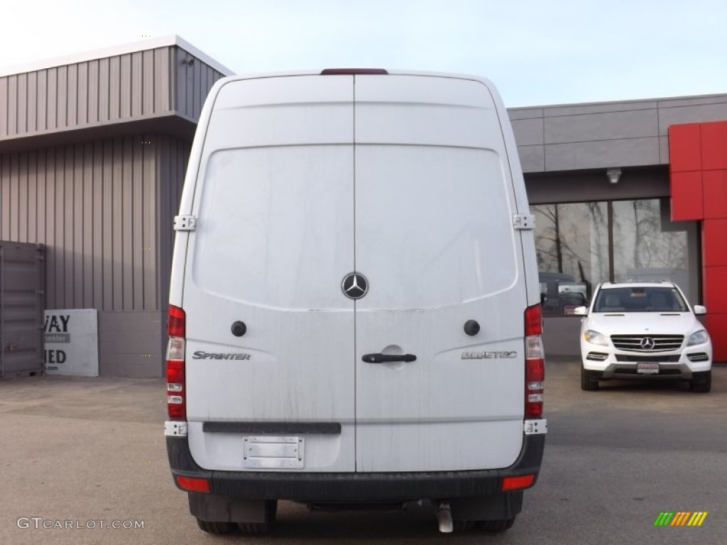 2013 Sprinter 3500 High Roof Cargo Van - Arctic White / Lima Black Fabric photo #4