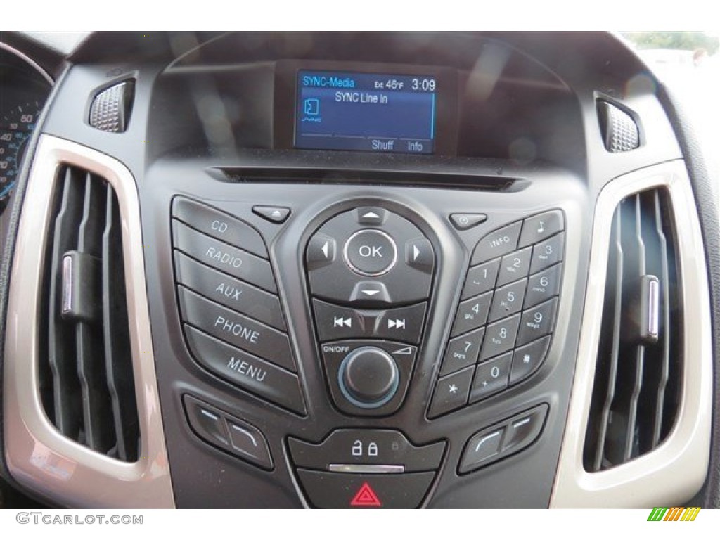 2012 Focus SEL 5-Door - Kona Blue Metallic / Stone photo #15