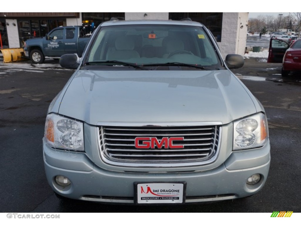 2008 Envoy SLE 4x4 - Silver Mist Metallic / Light Gray photo #2