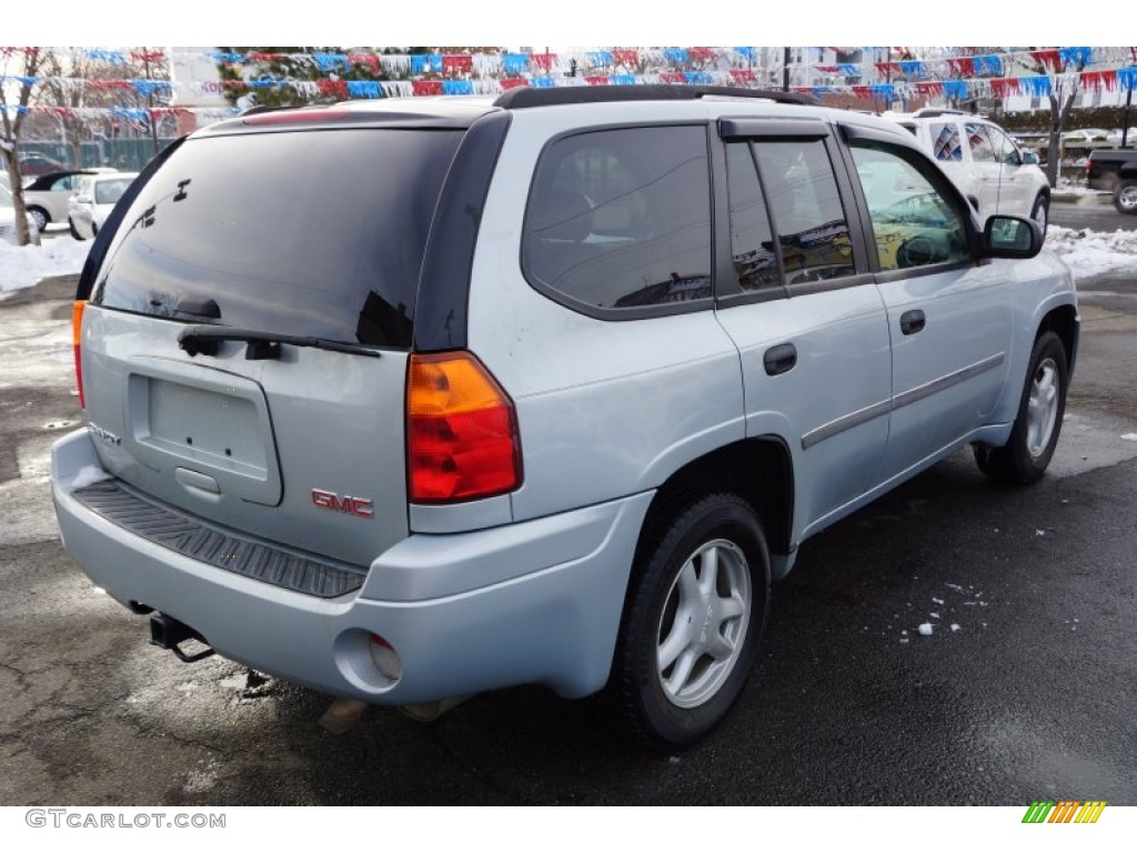 2008 Envoy SLE 4x4 - Silver Mist Metallic / Light Gray photo #4