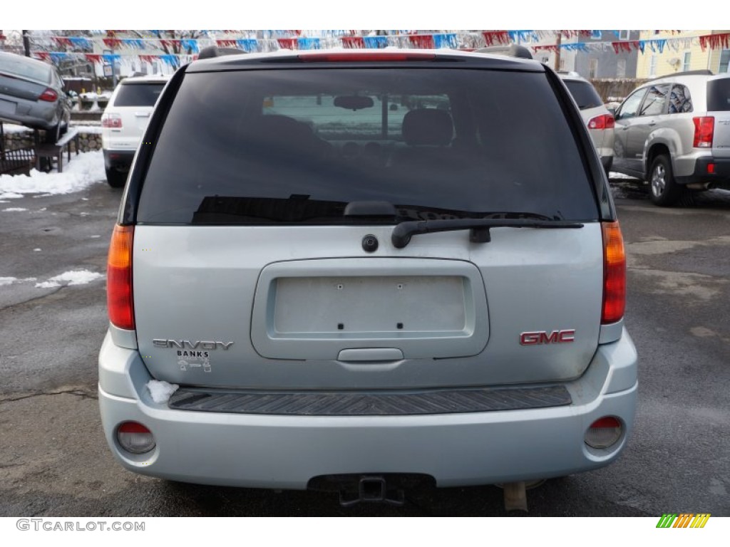 2008 Envoy SLE 4x4 - Silver Mist Metallic / Light Gray photo #5