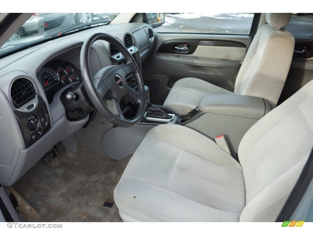 2008 Envoy SLE 4x4 - Silver Mist Metallic / Light Gray photo #9