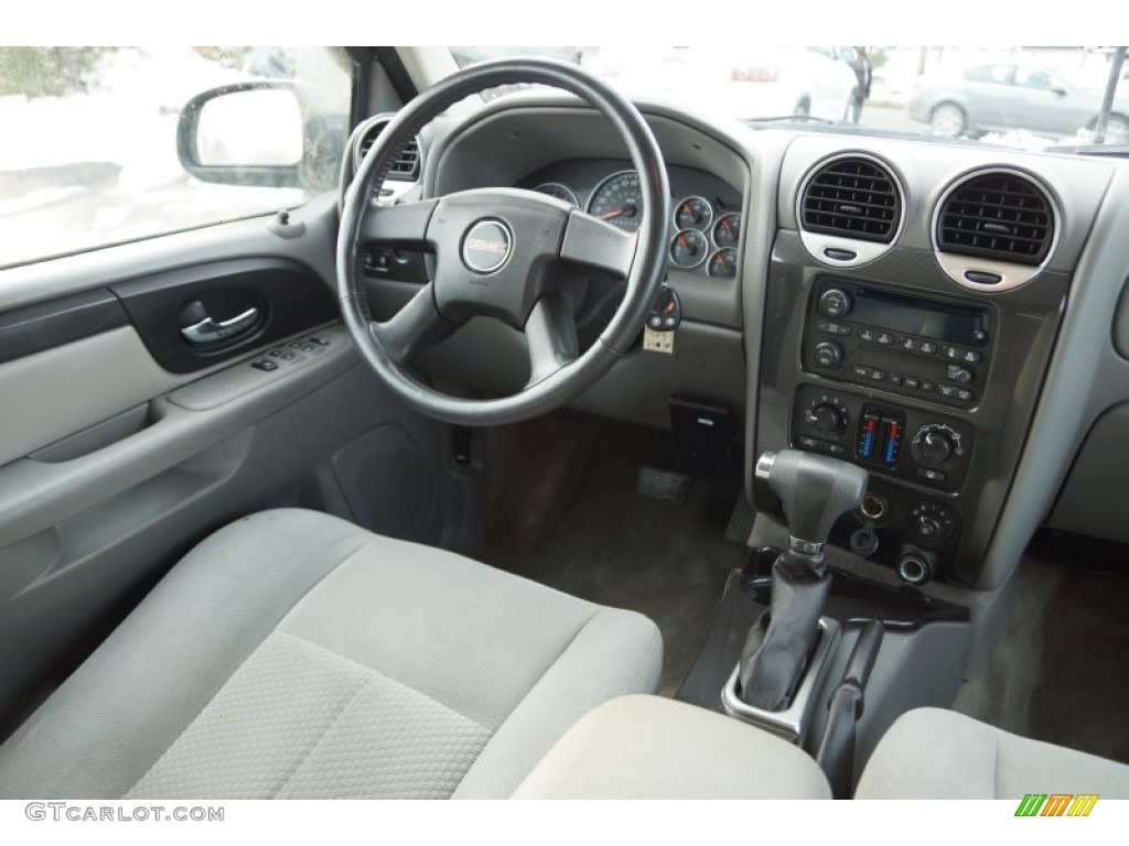 2008 Envoy SLE 4x4 - Silver Mist Metallic / Light Gray photo #13