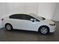 Taffeta White - Civic LX Sedan Photo No. 5
